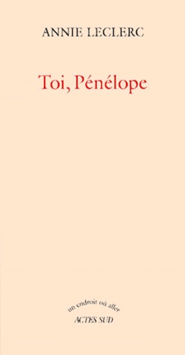 Toi, Pénélope