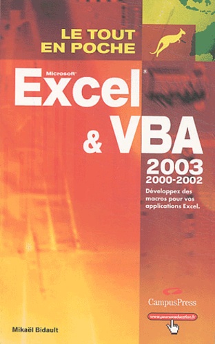 Excel Et Vba 2003