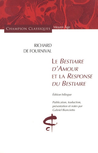 Le Bestiaire D'amour Et La Response Du Bestiaire