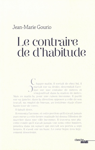 Le Contraire De D'habitude