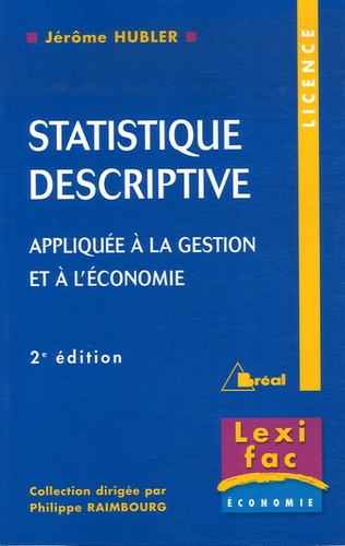 Statistique Descriptive Appliquée À La Gestion Et À L'économie