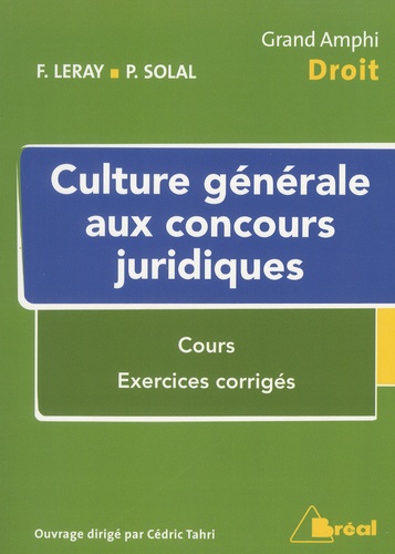 Culture Générale Aux Concours Juridiques