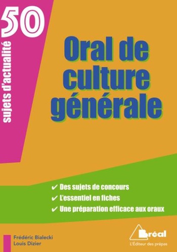Oral De Culture Générale - 50 Sujets D'actualité