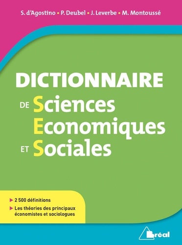 Dictionnaire De Sciences Économiques Et Sociales