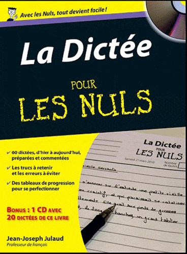 La Dictée Pour Les Nuls (1 Cd Audio)