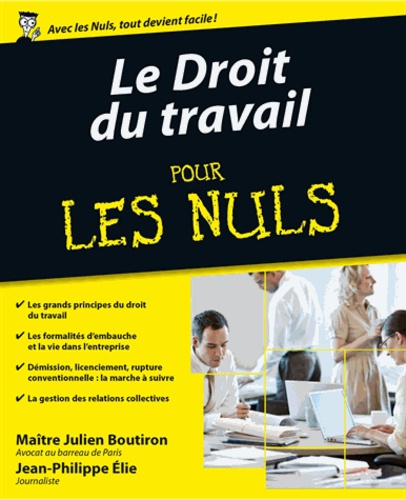 Le Droit Du Travail Pour Les Nuls