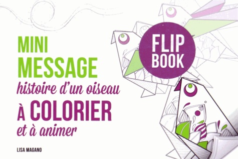 Mini Message Histoire D'un Oiseau À Colorier Et À Animer