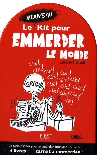 Le Nouveau Kit Pour Emmerder Le Monde - Contient : 4 Livres Et 1 Carnet À Emmerdes !