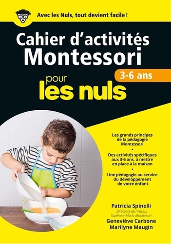 Cahier D'activités Montessori Pour Les Nuls - 3-6 Ans