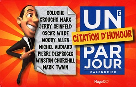 Une citation d'humour par jour : calendrier