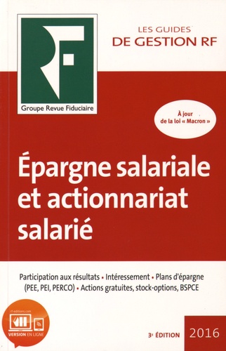 Epargne Salariale Et Actionnariat Salarié