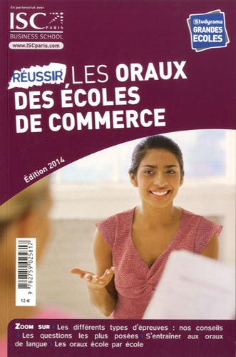 Réussir Les Oraux Des Écoles De Commerce