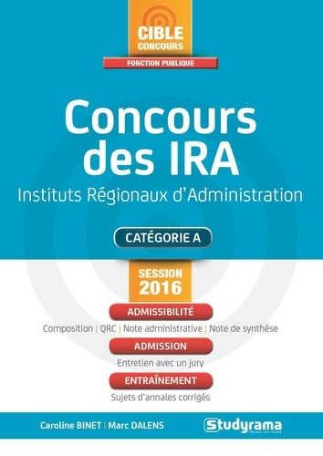 Concours Des Ira - Instituts Régionaux D'administration