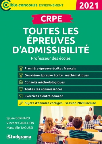 Crpe Toutes Les Épreuves D'admissibilité