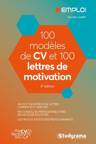 100 Modèles De Cv Et 100 Lettres De Motivation