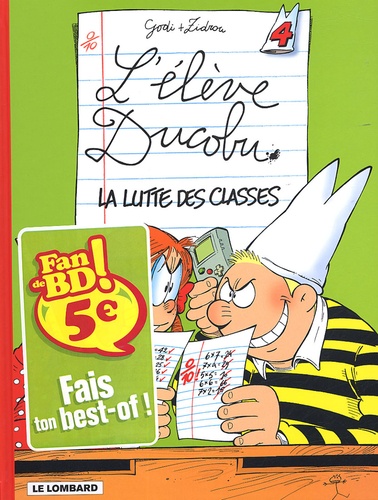 L'élève Ducobu Tome 4 - La Lutte Des Classes