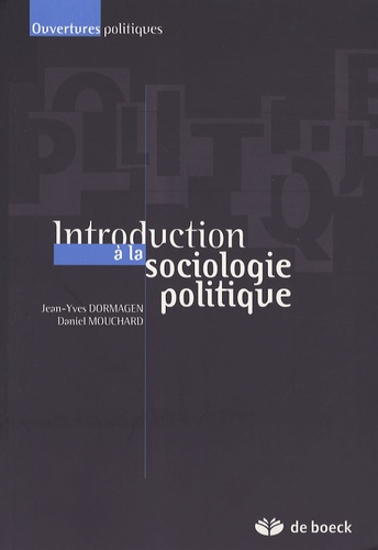 Introduction À La Sociologie Politique