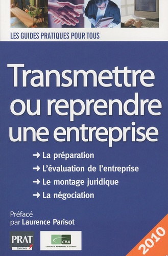 Transmettre Ou Reprendre Une Entreprise 2010