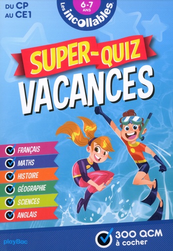 Super-Quiz Vacances Du Cp Au Ce1