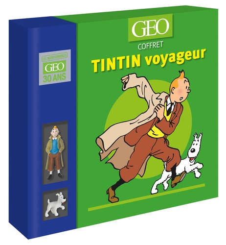 Tintin Voyageur - Coffret Tintin Grand Voyageur Du Siècle Avec 2 Figurines