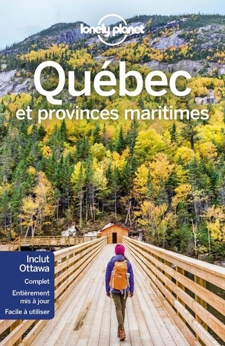 Québec Et Provinces Maritimes (1 Plan Détachable)