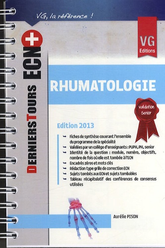 Rhumatologie - Edition 2013