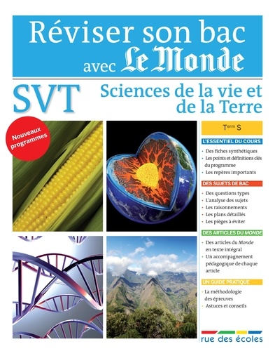 Sciences De La Vie Et De La Terre Tle S - Edition 2013