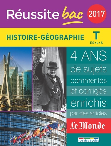 Histoire-Géographie Tle Es, L, S - Edition 2017