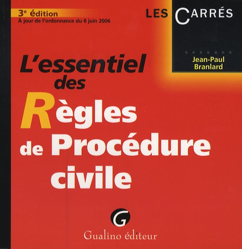 L'essentiel Des Règles De Procédure Civile