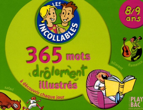 365 Mots Drôlement Illustrés 8/9 Ans