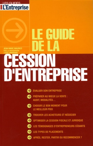 Le Guide De La Cession D'entreprise