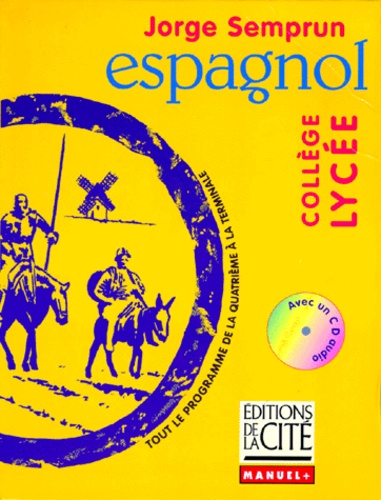 Espagnol College/Lycee - Avec Cd Audio