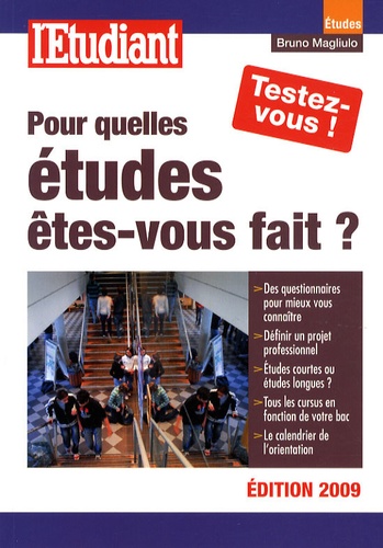 Pour Quelles Études Êtes-Vous Fait ?