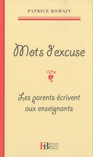 Mots D'excuse - Les Parents Écrivent Aux Enseignants
