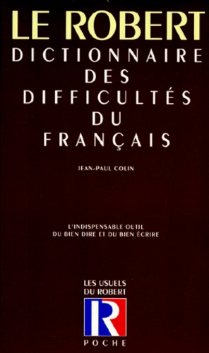 Dictionnaire Des Difficultés Du Français