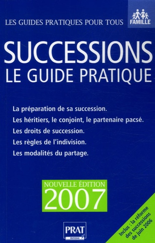 Successions 2007 - Le Guide Pratique