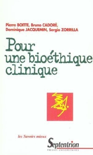 Pour Une Bioéthique Clinique