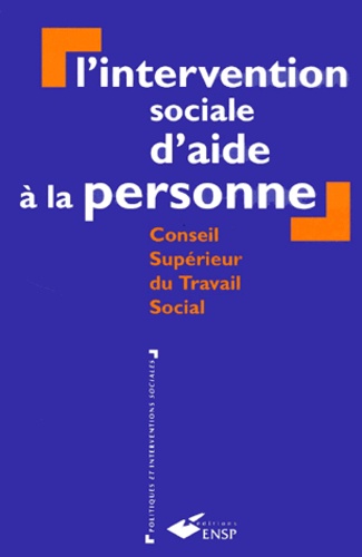 L'intervention Sociale D'aide À La Personne