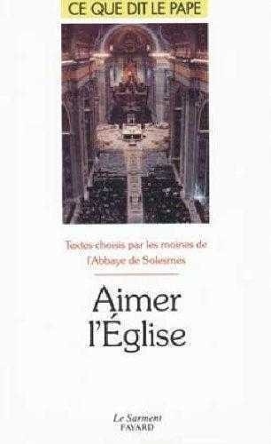 Aimer L'église