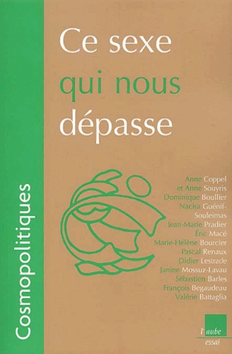 Cosmopolitiques N° 4 - Ce Sexe Qui Nous Dépasse
