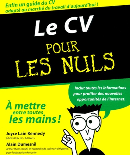 Le Cv Pour Les Nuls