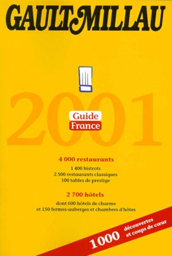 Guide Gaultmillau France 2001