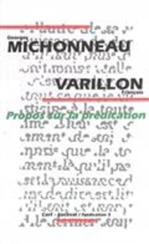 Propos Sur La Prédication