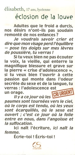 Eclosion De La Louve