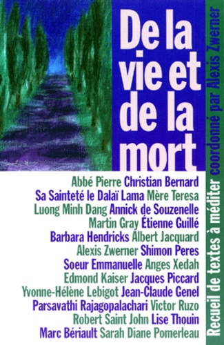 De La Vie Et De La Mort