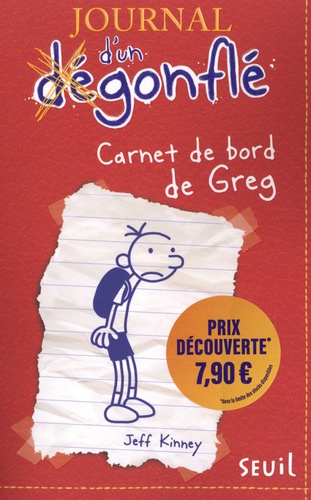 Journal D'un Dégonflé - Tome 1 - Carnet De Bord De Greg Heffley