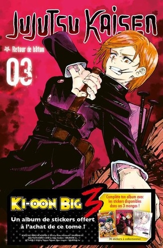 Jujutsu Kaisen - Tome 3 - Retour De Bâton - Avec Un Album De Stickers Offert
