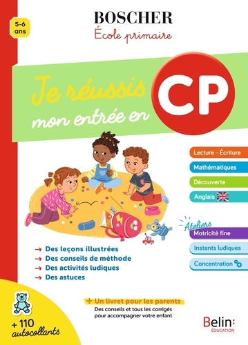Je Réussis Mon Entrée En Cp - Avec Un Livret Pour Les Parents