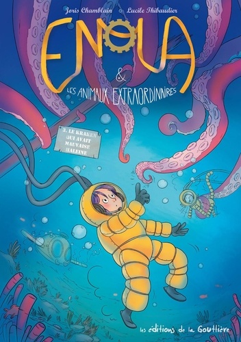 Enola Et Les Animaux Extraordinaires - Tome 3 - Le Kraken Qui Avait Mauvaise Haleine