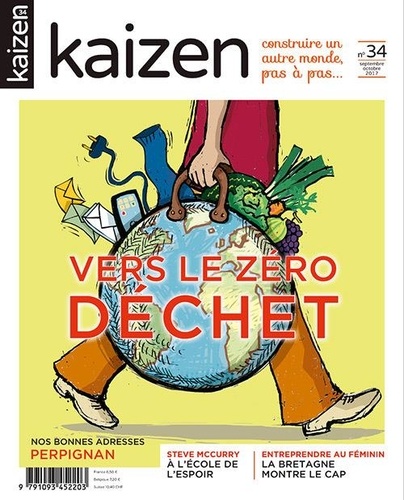 Kaizen N° 34, Septembre-Octobre 2017 - Vers Le Zéro Déchet